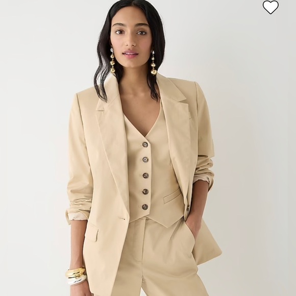 J. Crew Jackets & Blazers - J Crew Willa blazer in lightweight chino Item BG120